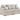 Cuddle Plush 2 Piece Modular Sectional - Arctic - Arctic / Symmetrical